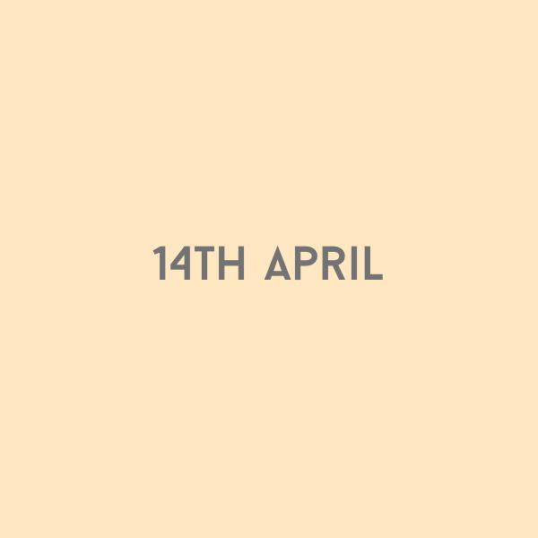 14th April 2026