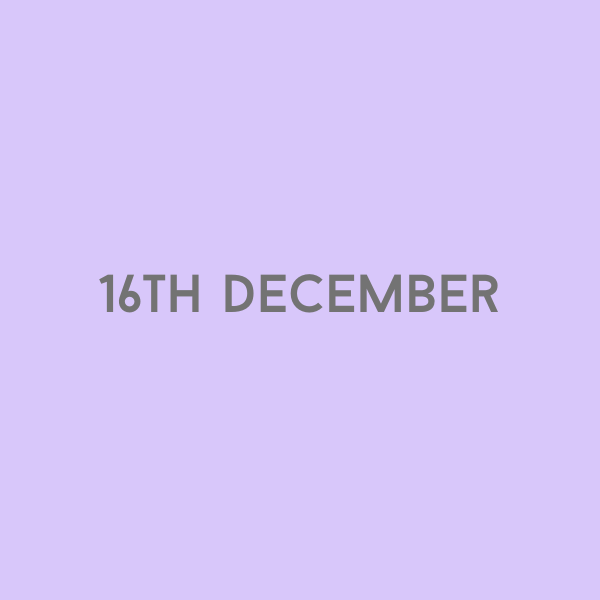 16th December 2026