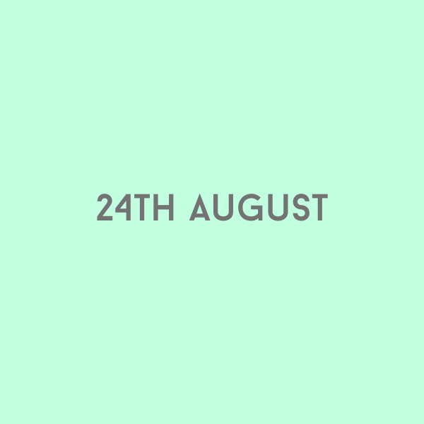 24th August 2026