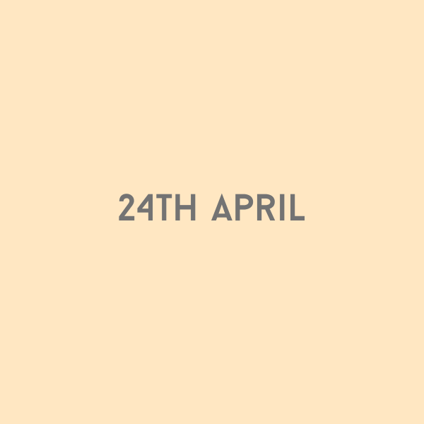 24th April 2026