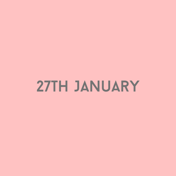 27th January 2026