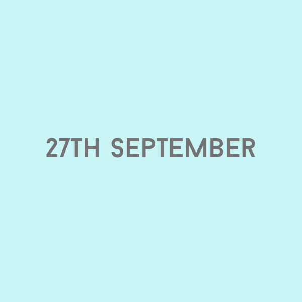 27th September 2026