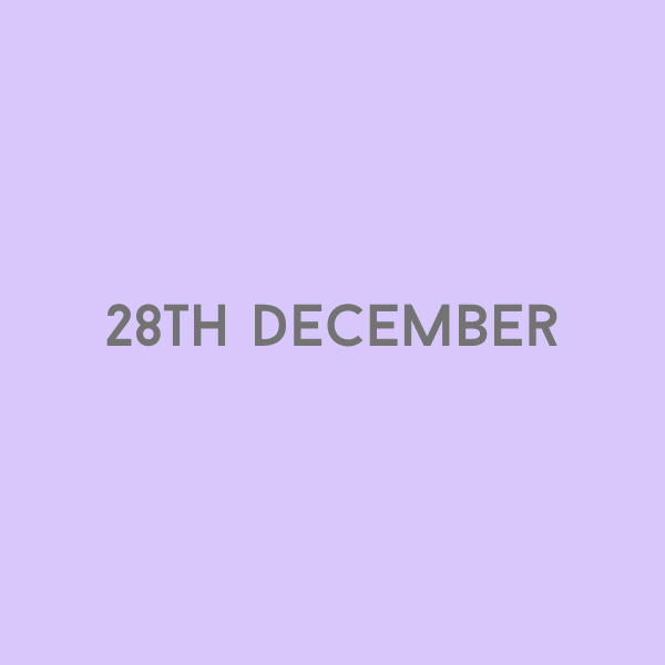 28th December 2026