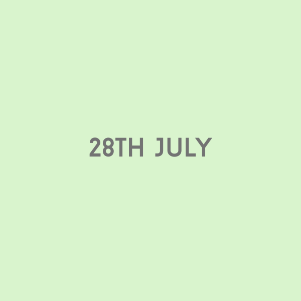 28th July 2026