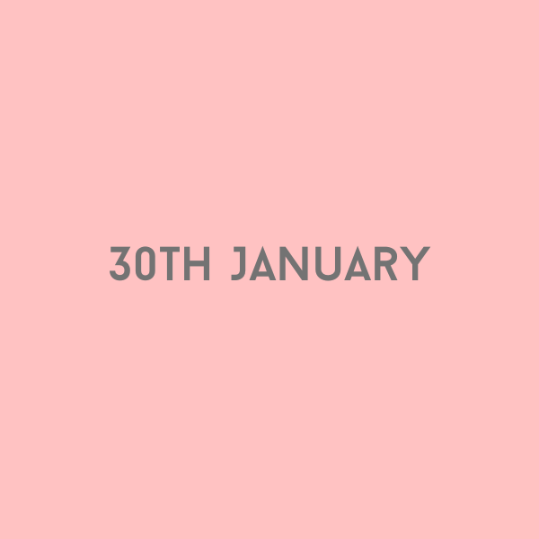 30th January 2026