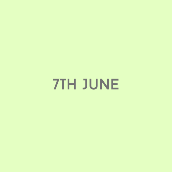 7th June 2026