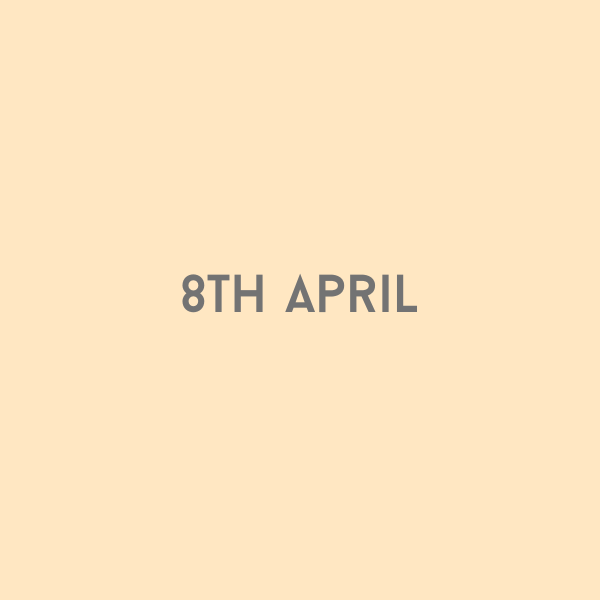 8th April 2026