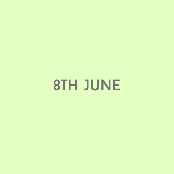 8th June 2026