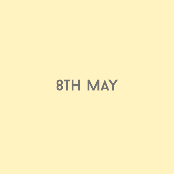 8th May 2026
