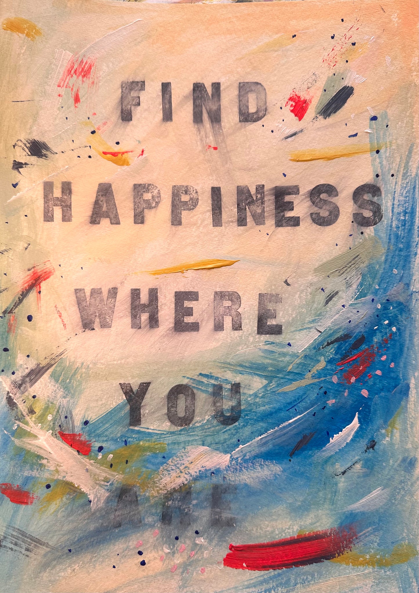 December 27th 2024 - Find happiness where you are