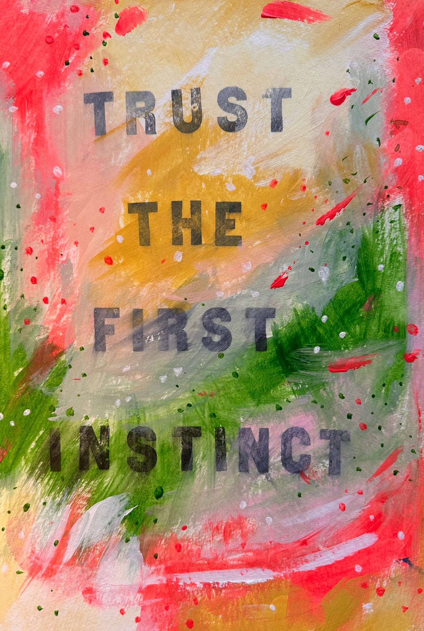 January 23rd 2025 - Trust the first instinct