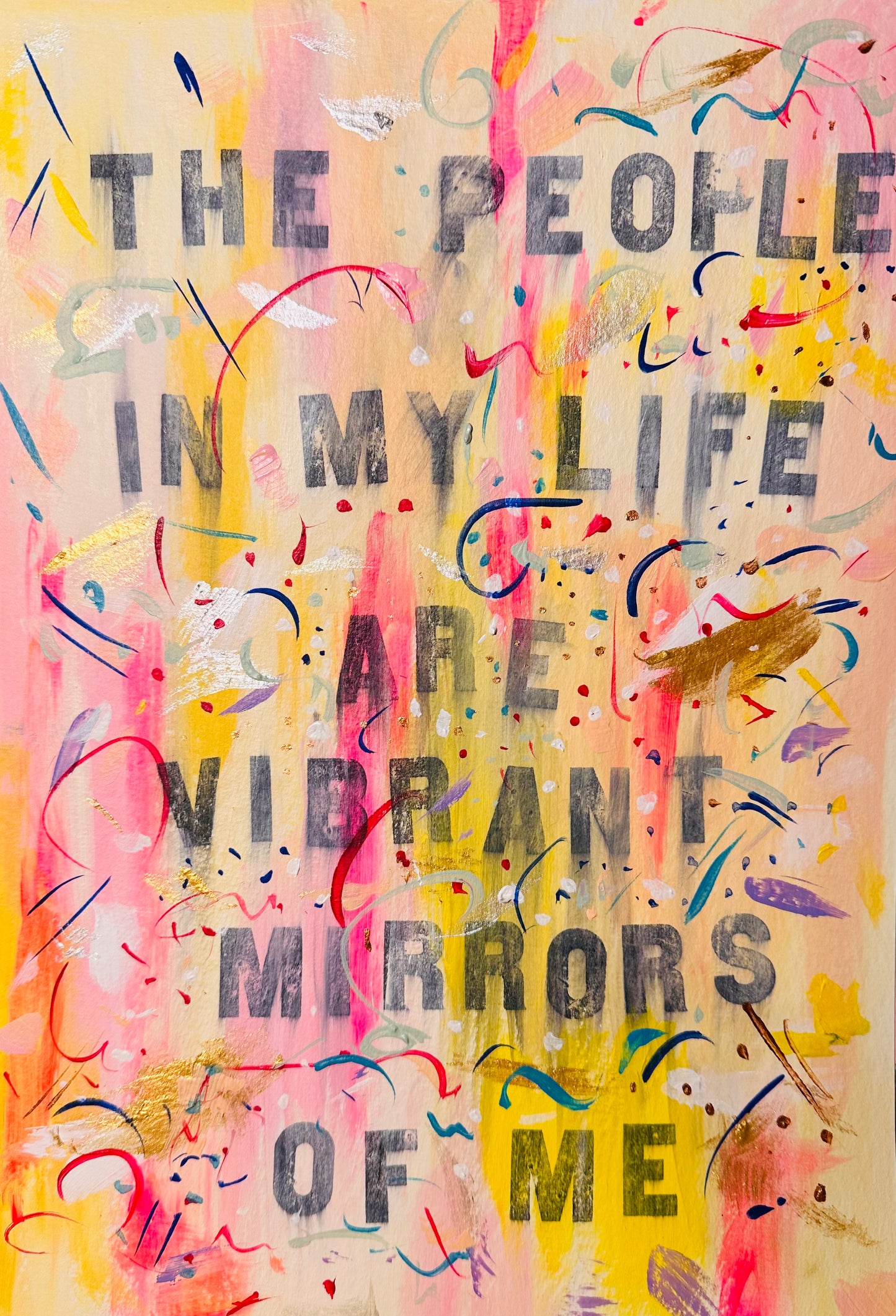 August 28th 2024 - The people in my life are vibrant mirrors of me