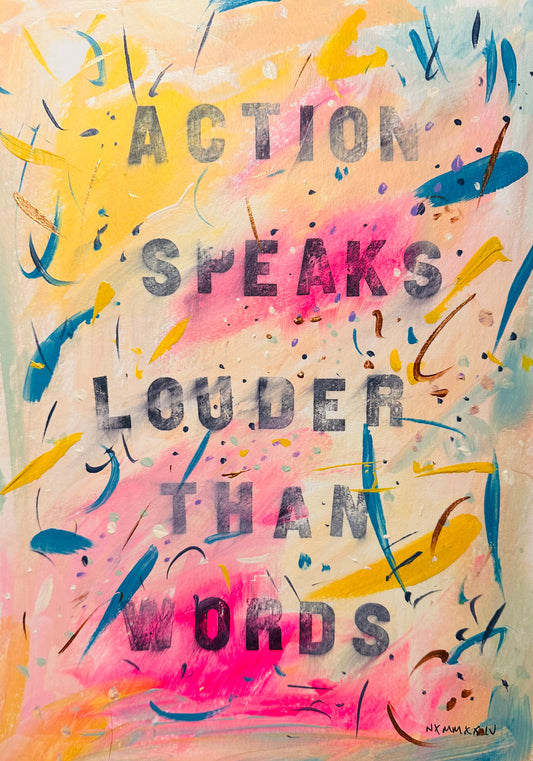 September 6th 2024 - Action speaks louder than words