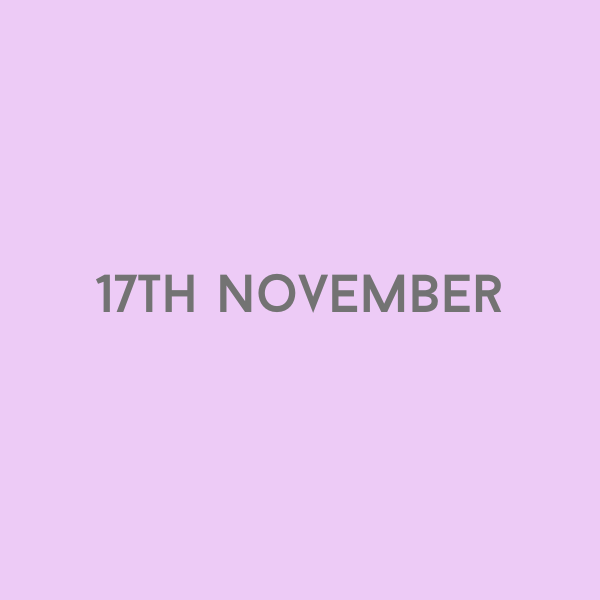 17th November 2026