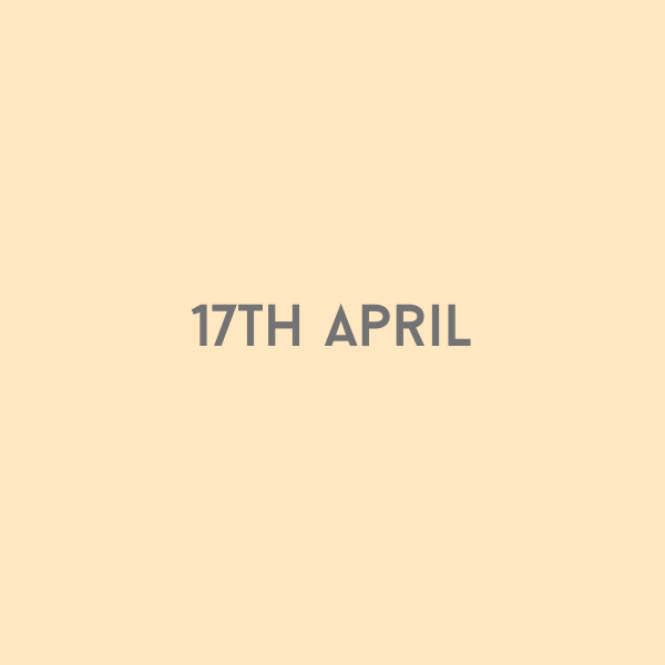 17th April 2026