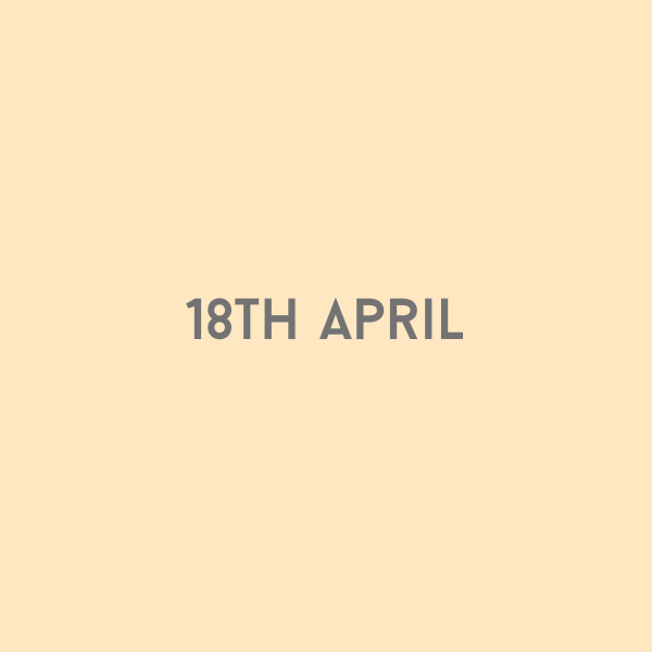 18th April 2026