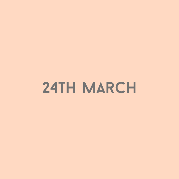 24th March 2026