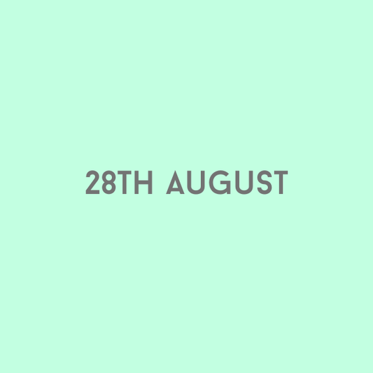 28th August 2026