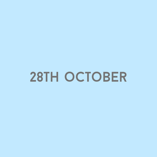 28th October 2026