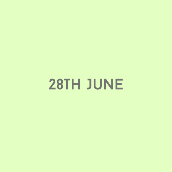 28th June 2026
