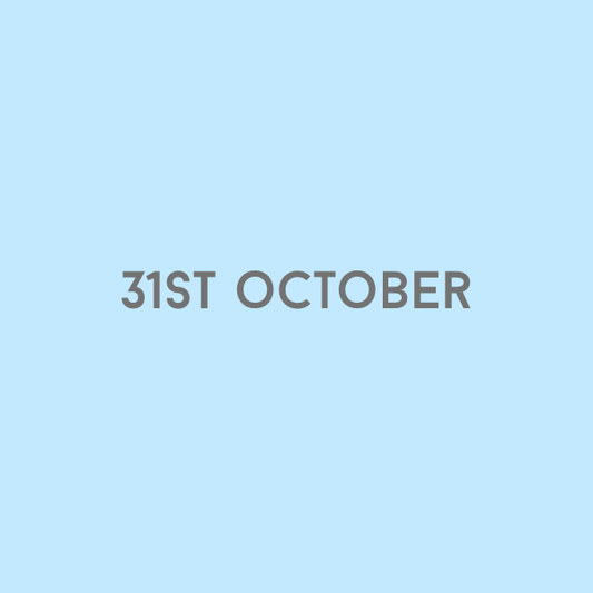 31st October 2026