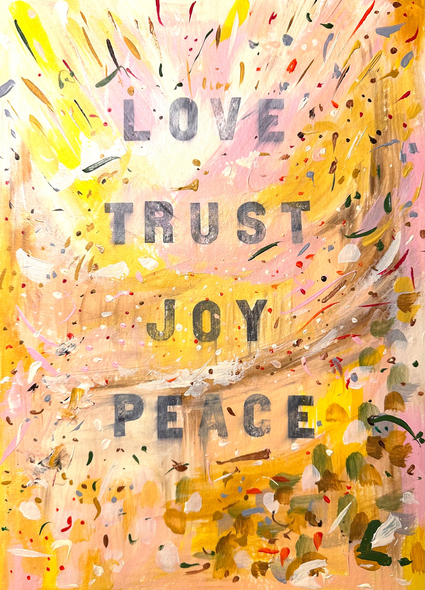 September 18th 2024 - Love, trust, joy, peace.