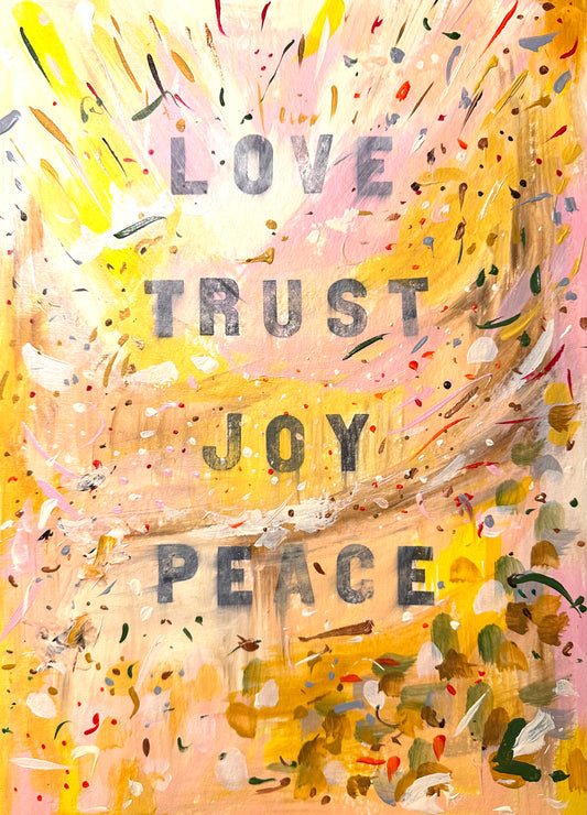 September 18th 2024 - Love, trust, joy, peace.