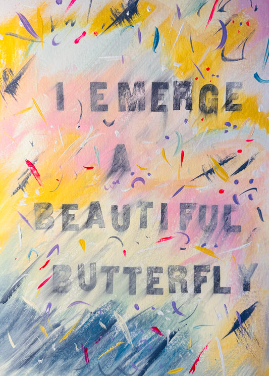 September 13th 2024 - I emerge a beautiful butterfly